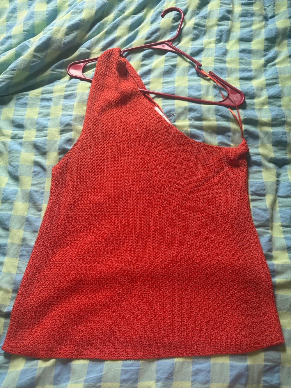 Free People One-Shoulder Knit Tank